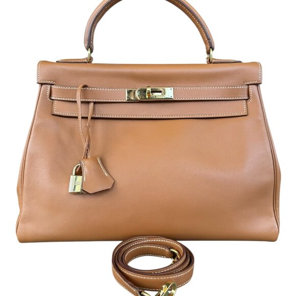 Hermes Gold Swift Kelly 32 - Picture 1 of 8